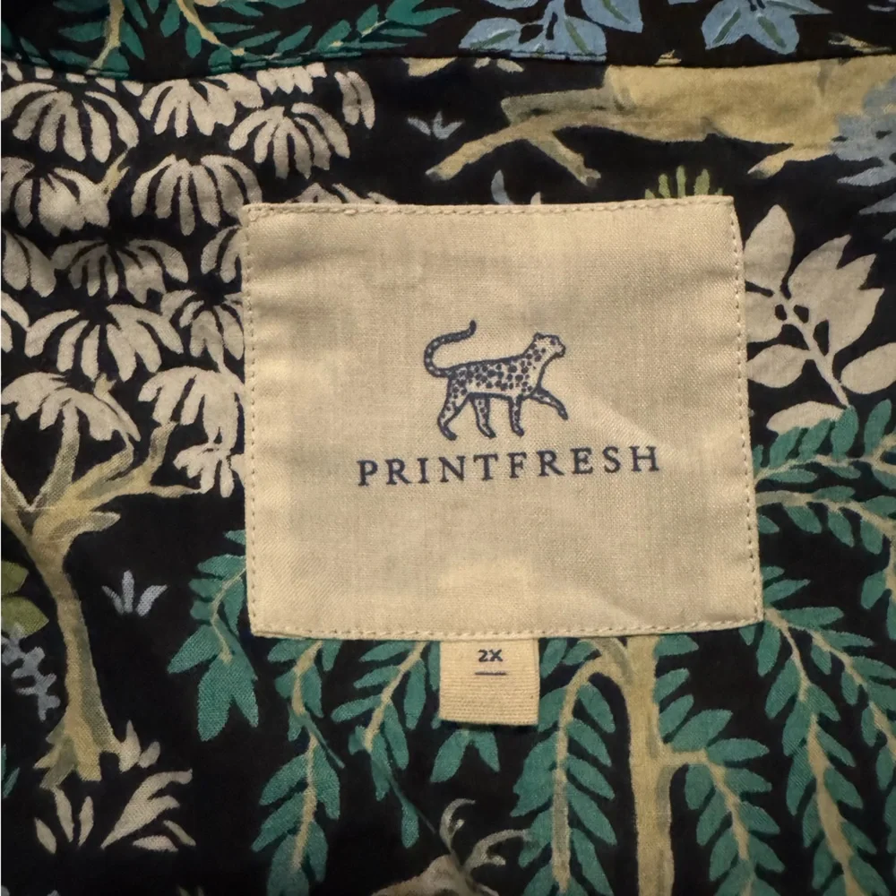 NWT Printfresh Pajamas - Dashing Deer - Size 2X - Picture 7 of 7